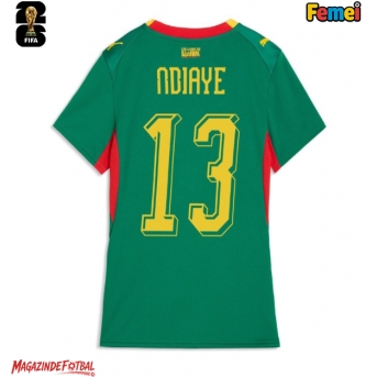 Senegal Iliman Ndiaye #13 Echipament de Fotbal Replică Mondial 2026 Femei Deplasare